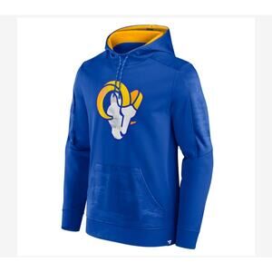 Fanatics Rams On The‎ Ball Pullover Hoodie, Men's 3XL